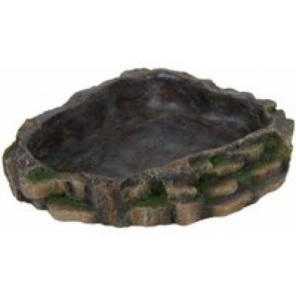 Trixie Water- en voerschaal terrarium rotsen of regenwoud 6-24 cm polyesterhars Regenwoud 2