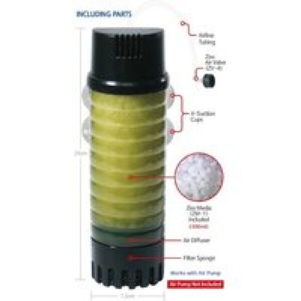 Ziss Aqua Bubble Moving Media Filter ZBS150
