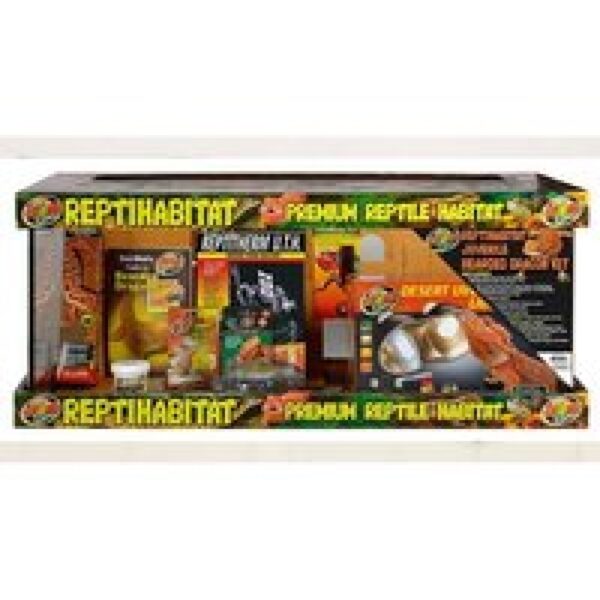 Zoo Med Complete baardagaam starterkit terrarium 76x30x30 cm met verlichting