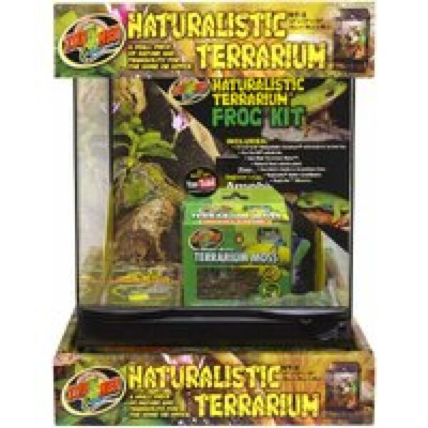 Zoo Med Frog Kit complete terrariumset 30x30x45 cm voor boomkikkers en gifkikkers