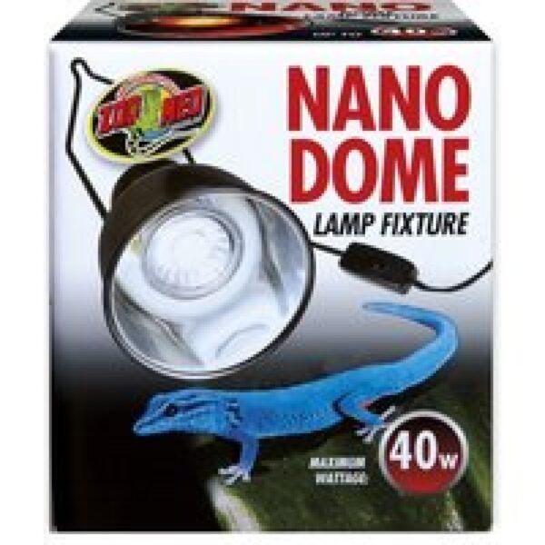 Zoo Med Nano dome lamparmatuur voor terrariums tot 38 liter | 40W