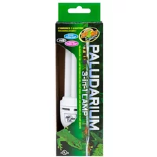 Zoo Med Paludarium 3-in-1 lamp 26W met daglicht UVB en groeilicht voor paludaria