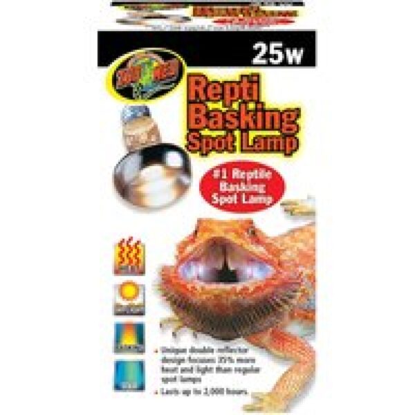 Zoo Med Repti Basking Spot Lamp warmtelamp voor reptielen 25 tot 250W 25W